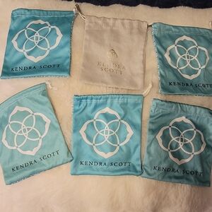 Kendra Scott Jewelry Pouches Set of 6